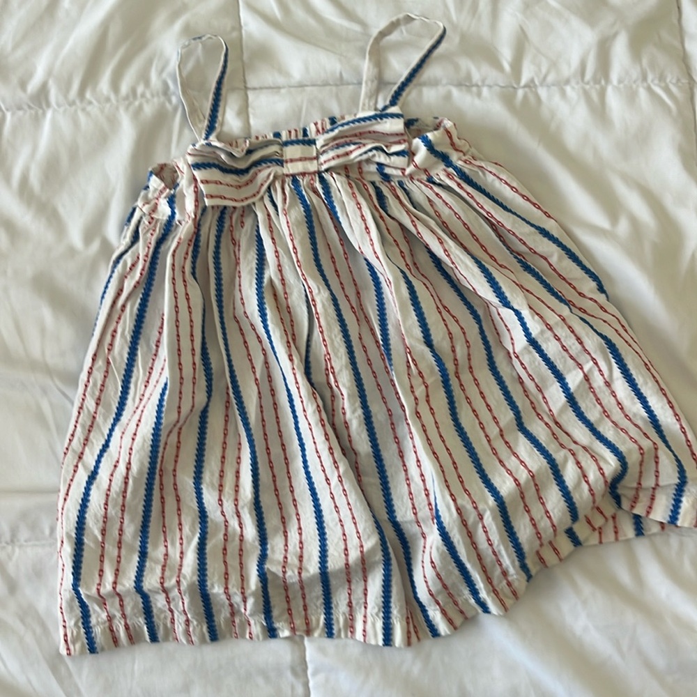 Red white and blue 3T dress old navy